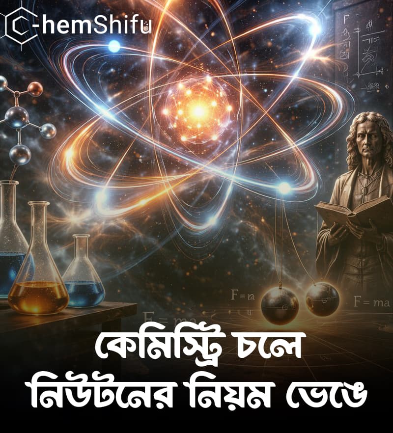 কেমিস্ট্রি চলে নিউটনের নিয়ম ভেঙে